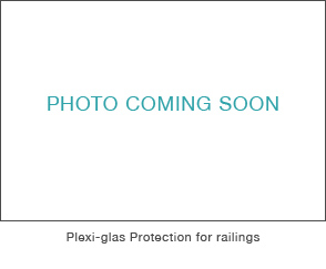 Plexi-glas Protection for railings