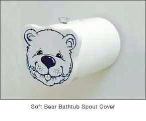 Soft Bear Bathtub Spout Cover