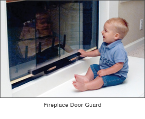 Fireplace Door Guard